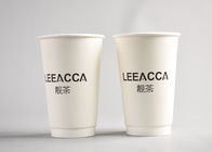 中国 400ml使い捨て可能な紙コップのロゴは絶縁されたペーパー コーヒー カップを印刷しました 会社