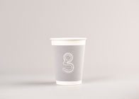 印刷されるコーヒー ロゴの習慣のための生物分解性のペーパー飲むコップ