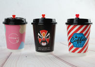 400ml Hot Coffee Insulated Paper Cups Paper Drinking Cup With Custom Printing