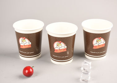 中国 エコの友好的な16oz冷たい紙コップは店/オフィスのための再生利用できるコーヒー カップを凍らしました 工場